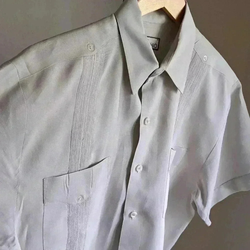 Shirt DRESS Guayavera MENS FROM BOHIO